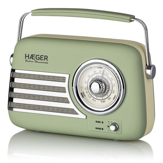 RB-GRE.001A radio Portátil Analógica Verde