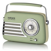 RB-GRE.001A radio Portátil Analógica Verde