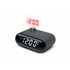 M-179 P radio Reloj Digital Negro