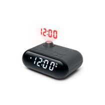 M-179 P radio Reloj Digital Negro