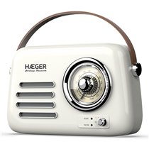 RB-CRE.003A radio Portátil Analógica Crema de color