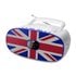 MD-205UK sistema estéreo portátil Analógica FM, MW Azul, Rojo, Blanco