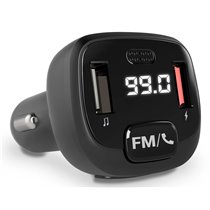 Car FM Talk 87,5 - 108 MHz Bluetooth/USB Negro