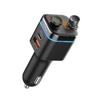 TR-12 transmisor FM 87,6 - 107,9 MHz Bluetooth Negro