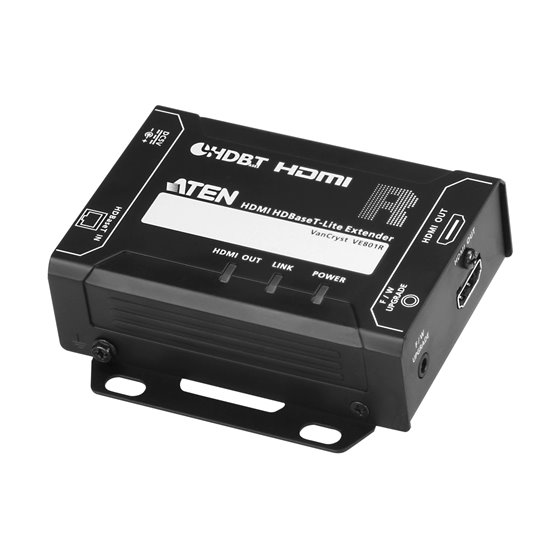 VE801R extensor audio/video Receptor AV Negro
