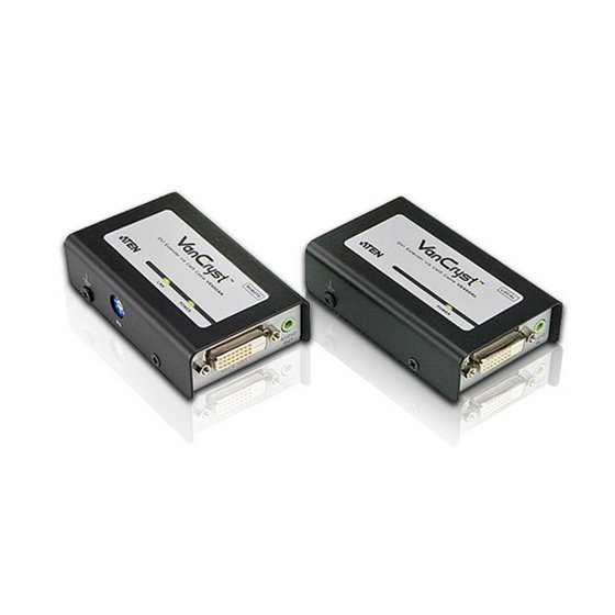 Extensor DVI/Audio sobre Cat 5 (1920 x 1200 a 40 m)