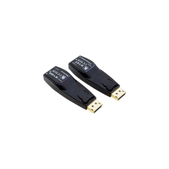 612R/T(SET) Transmisor y receptor de señales AV Negro