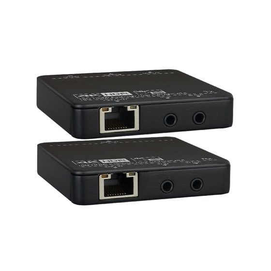 HVE-9006 extensor audio/video Transmisor y receptor de señales AV Negro