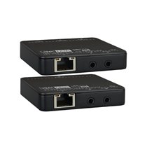 HVE-9006 extensor audio/video Transmisor y receptor de señales AV Negro