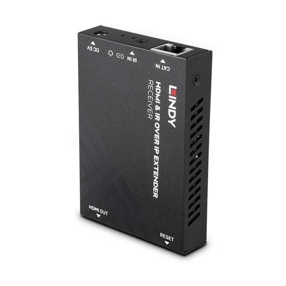 38399 extensor audio/video Receptor AV Negro