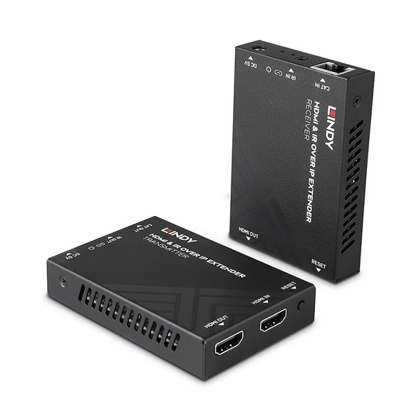 38398 extensor audio/video Transmisor y receptor de señales AV Negro