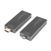 Juego de extensor de vídeo inalámbrico 4K, 30 m (USB-C - HDMI), 4K/30Hz