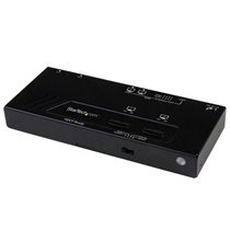 Switch Matricial HDMI de 2x2 con Conmutado Automático y Prioritario - Conmutador Matrix 1080p