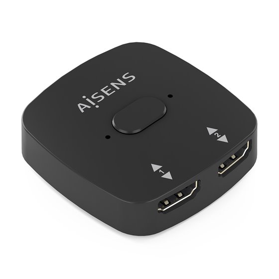 HDMI Conmutador Switch 4K@60Hz 2x1, Negro