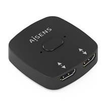 HDMI Conmutador Switch 4K@60Hz 2x1, Negro