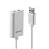 42926 convertidor de audio Plata, Blanco