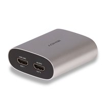 38368 convertidor de audio Negro, Plata