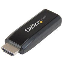 Adaptador compacto de vídeo HDMI a VGA con audio