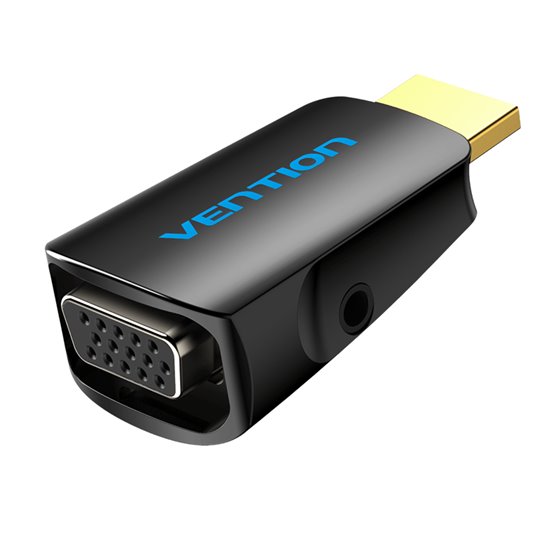 Adaptador Conversor AIDB0/ HDMI Macho a VGA Hembra/ Audio Jack 3.5mm