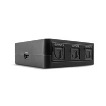 70480 divisor de audio Negro