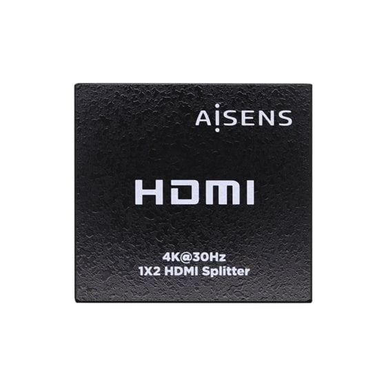 HDMI Duplicador 4k@30Hz 1x2 Con Alimentación, Negro