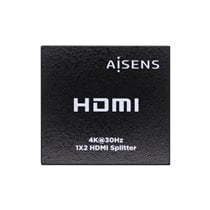 HDMI Duplicador 4k@30Hz 1x2 Con Alimentación, Negro