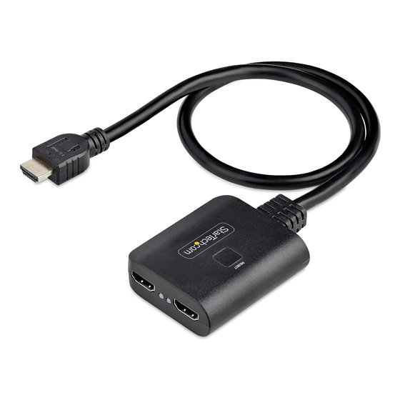 Divisor HDMI de 2 Puertos - Multiplicador HDMI 2.0 de 2 Puertos 4K60 - Splitter HDMI 2 Puertos de Entrada 1 de Salida - HDR/HDCP