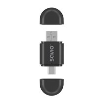 TR-17 transmisor de audio inalámbrico USB 10 m Negro