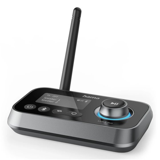 Link.it duo 3,5 mm 10 m Negro