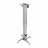 SOPORTE UNIVERSAL INCLINABLE DE TECHO PARA PROYECTOR PLATA