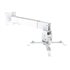 Soporte de pared de techo para proyector, blanco
