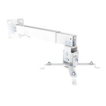 Soporte de pared de techo para proyector, blanco