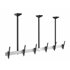 Soporte de techo para triple pantalla de 45"-50