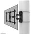 WL40S-910BL16 Soporte de TV para columna 40-70" - movimiento completo - diá. 25-100 cm