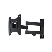 Soporte de Pared para televisores de 19 a 48", 2 brazos, Giratorio 180°, inclinable +5°/-12°, para televisores de hasta 20kg, VE