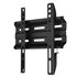 Soporte de pared fijo para pantalla plana de 19" a 48" (para TV de hasta 25kg, VESA 200x200), Negro