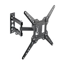 Soporte Eco Giratorio, Inclinable Para Monitor/TV 30kg (3 Pivotes) De 23-55, Negro