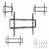 WM-70F-03 soporte para TV 177,8 cm (70") Negro