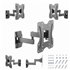 WM-42ST-01 soporte para TV 106,7 cm (42") Negro