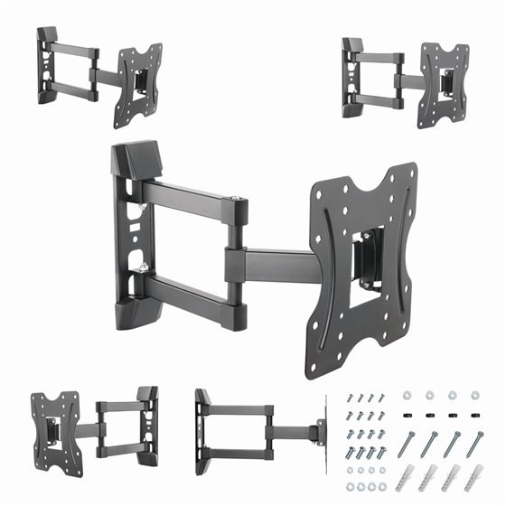 WM-42ST-02 soporte para TV 106,7 cm (42") Negro