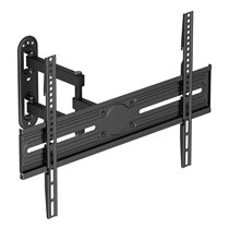 Soporte eco giratorio, inclinable y nivelable para monitor/TV 35kg de 37-70, Negro