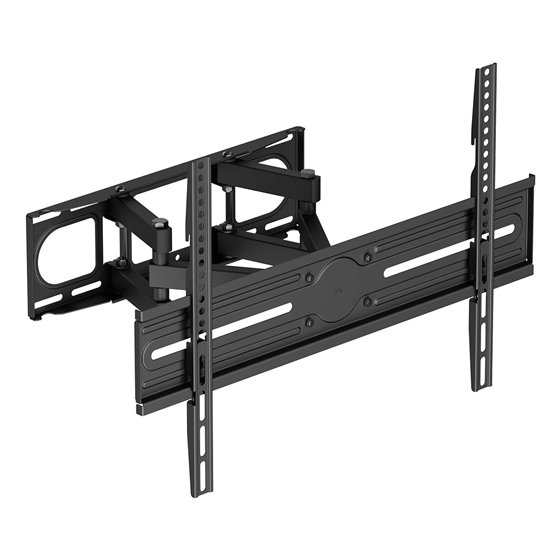 Soporte eco giratorio, inclinable y nivelable para monitor/TV 40kg de 37-80, Negro