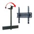 07020 soporte para TV 152,4 cm (60") Negro