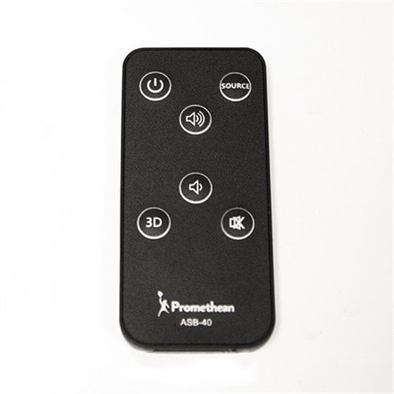 ASB-40-RC mando a distancia Audio Pantalla táctil
