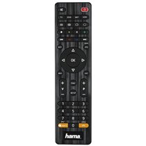 Mando de TV universal, para manejar hasta 4 aparatos, compatible con más de 1000 aparatos, color negro