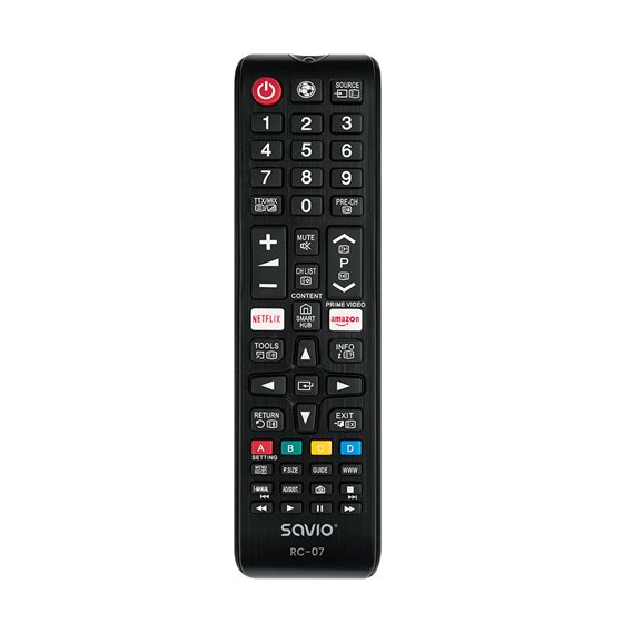 RC-07 do TV Samsung mando a distancia IR inalámbrico TV, Sintonizador de TV Botones