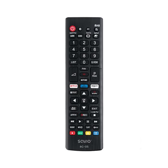 RC-05 do TV LG mando a distancia IR inalámbrico TV, Universal Botones