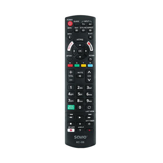 RC-06 do TV Panasonic mando a distancia IR inalámbrico Botones