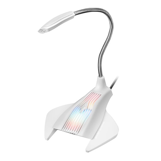 MMICX, Micrófono Estudio Profesional LED, Mute, USB+Jack 3.5mm, Negro