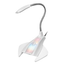 MMICX, Micrófono Estudio Profesional LED, Mute, USB+Jack 3.5mm, Negro